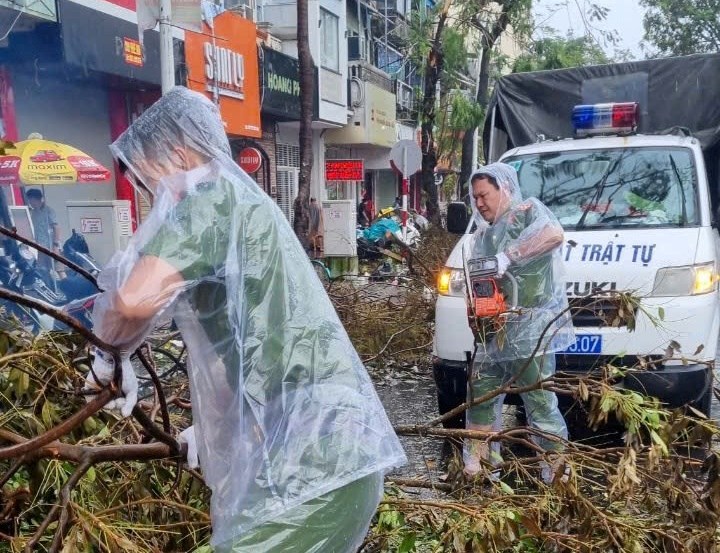 Ngân hàng TMCP Quân đội Chi nhánh Nam Hải Phòng gửi Thư cảm ơn Phòng Cảnh sát QLHC về TTXH